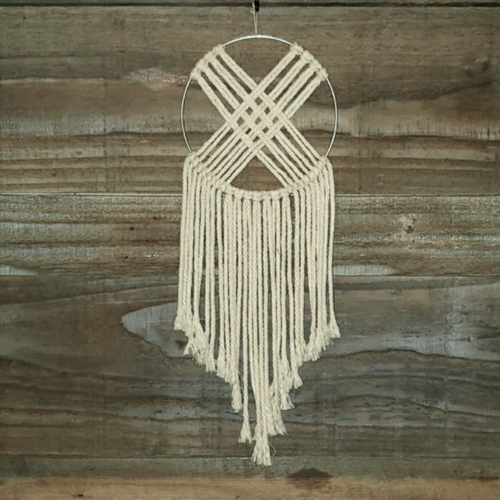 🇺🇸 Macrame dreamcatcher/wall hanging